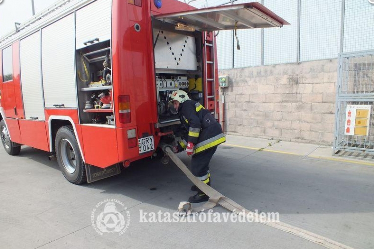 Ellenőrző gyakorlat egy dombóvári hipermarketben 