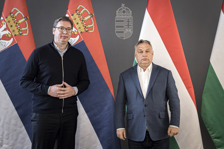 Orbán Viktor Szerbiába utazik